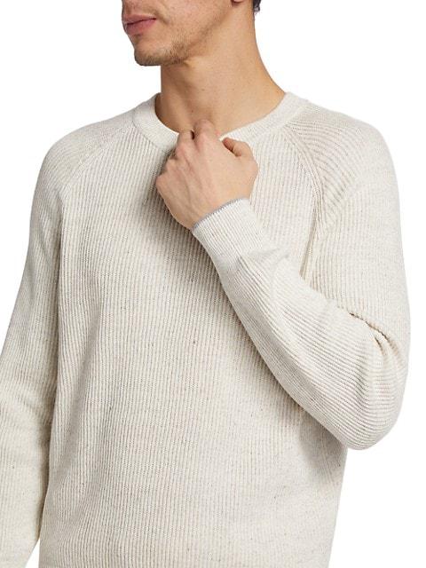 Speckled Cotton-Blend Sweater商品第5张图片规格展示