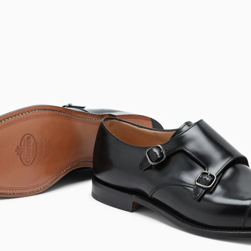 Black Monk Strap Detroit derby shoes 商品