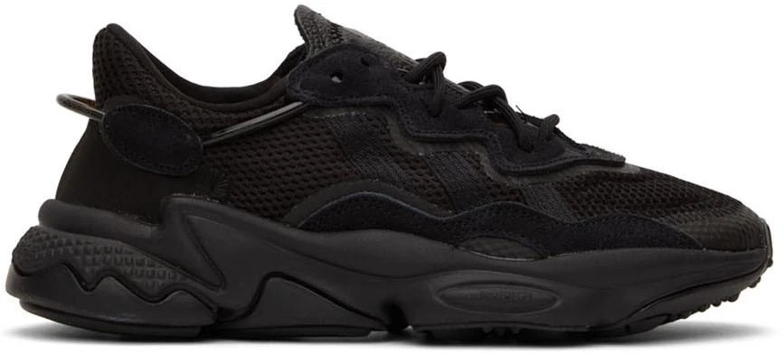 商品Adidas|Black Ozweego Sneakers,价格¥470,第1张图片