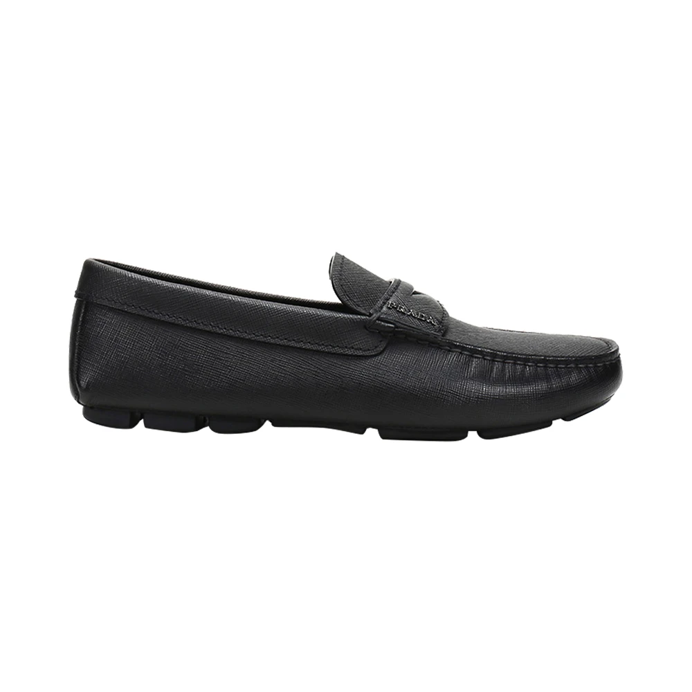 商品[国内直发] Prada|Prada 普拉达 男士皮革休闲驾车鞋 2DD158-053-F0002,价格¥5486,第1张图片
