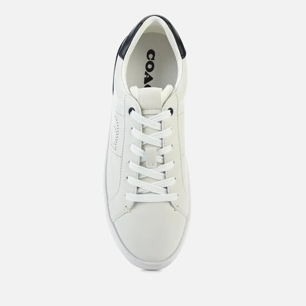 商品Coach|Coach Women's Lowline Leather Cupsole Trainers,价格¥1100,第5张图片详细描述