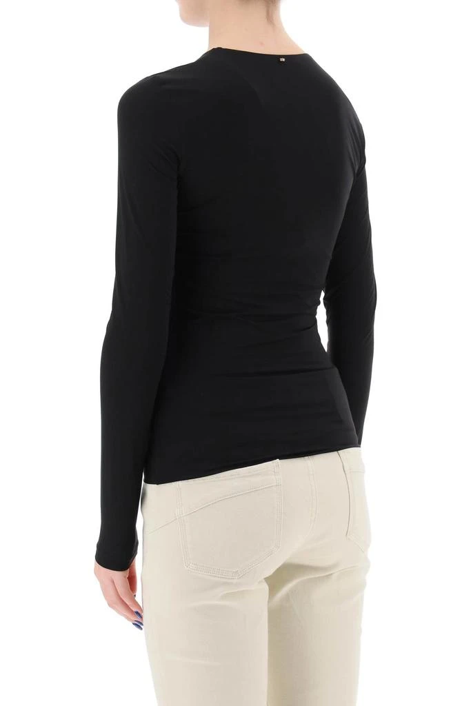 商品Max Mara|stretch jersey long-sleeved t-shirt,价格¥468,第3张图片详细描述