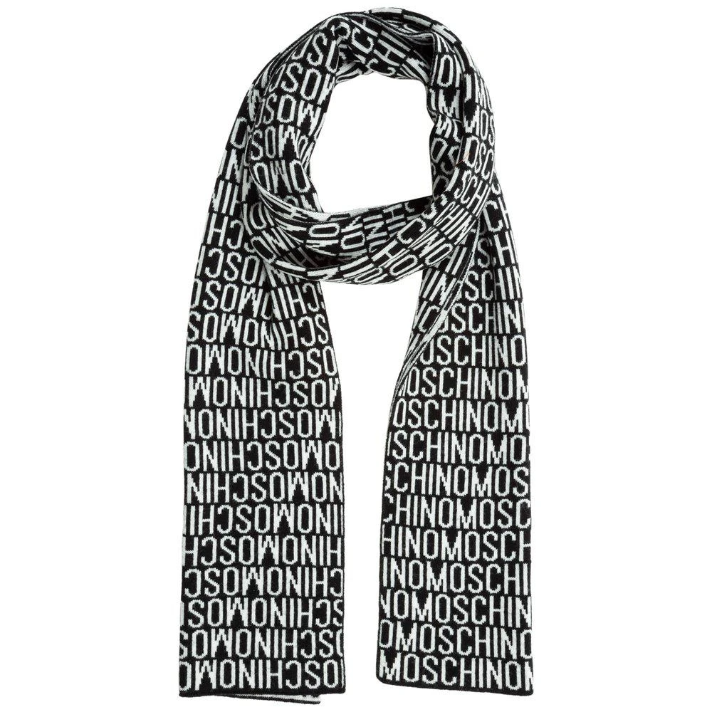 商品Moschino|Moschino Contrasting Logo Scarf,价格¥819,第1张图片