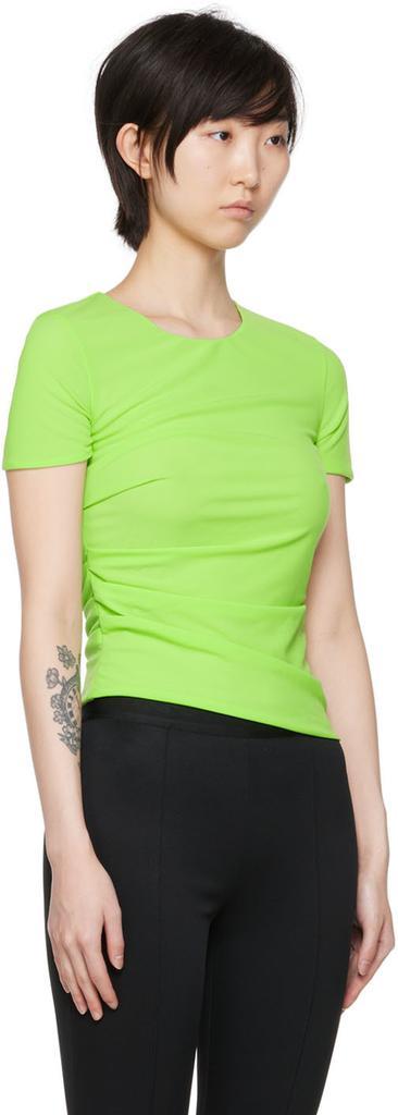 商品Helmut Lang|Green Reversible T-Shirt,价格¥513,第4张图片详细描述