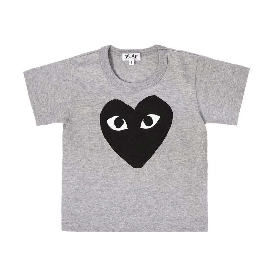 商品Comme des Garcons|Kids Big Heart Print Short Sleeve T-shirt,价格¥329,第1张图片