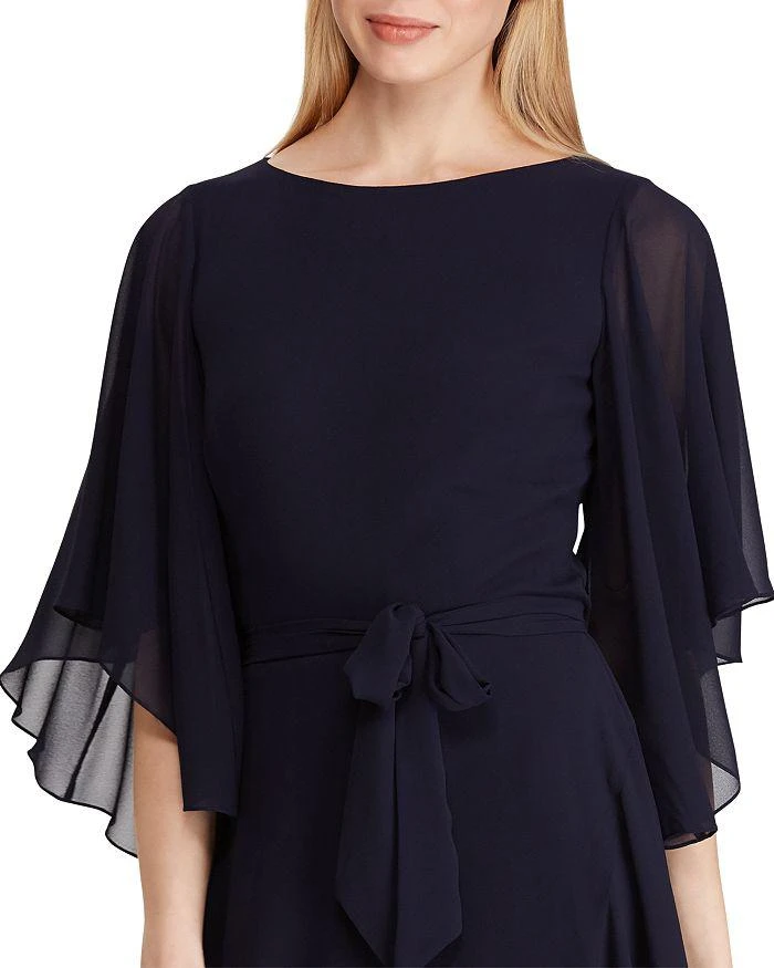 商品Ralph Lauren|Ruffled Georgette Dress,价格¥486,第5张图片详细描述