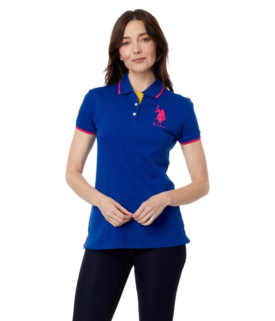 商品U.S. POLO ASSN.|USPA Triple Crown Polo Shirt,价格¥129-¥157,第1张图片