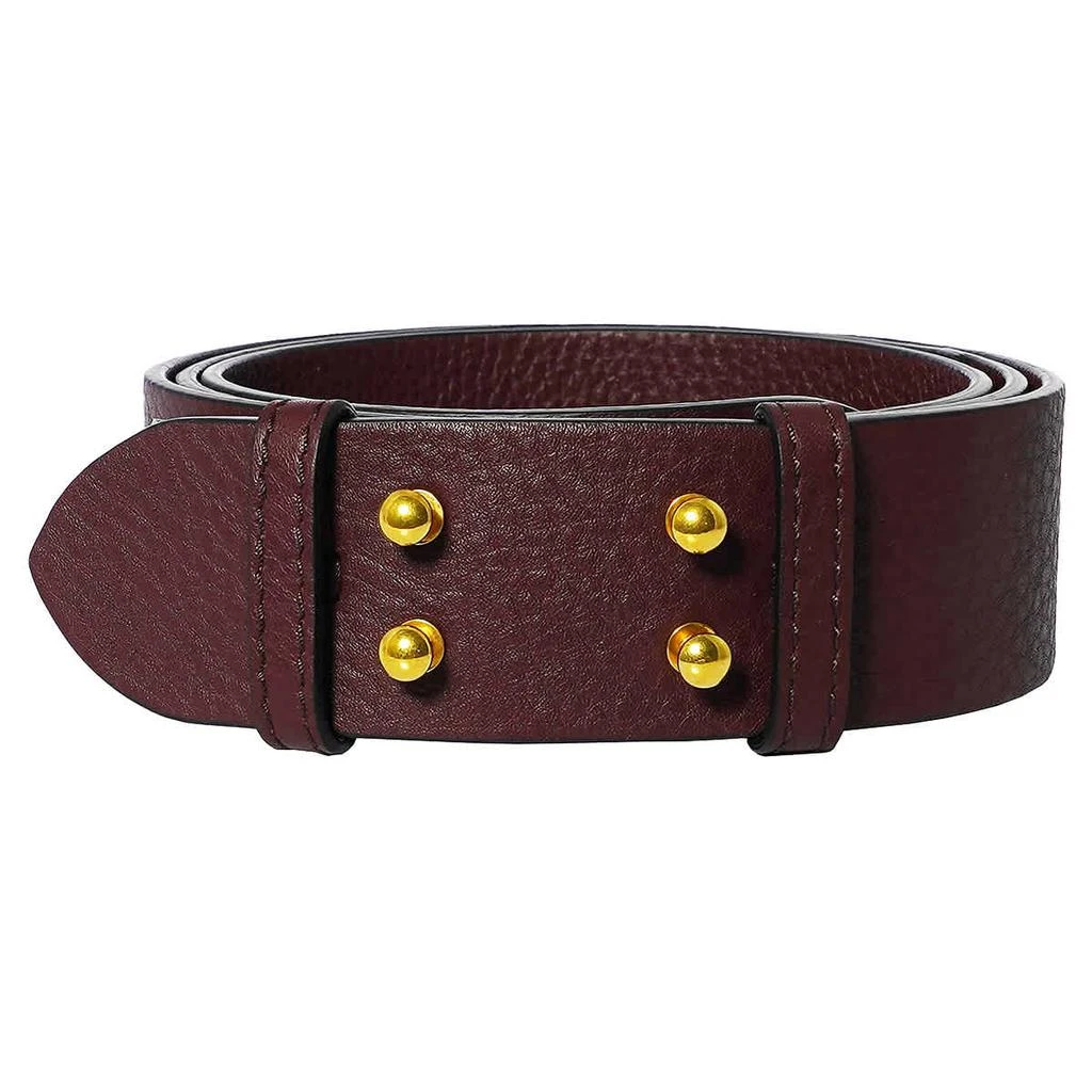 商品Burberry|Burberry Ladies Deep Claret Medium Belt Bag Grainy Leather Belt,价格¥495,第1张图片