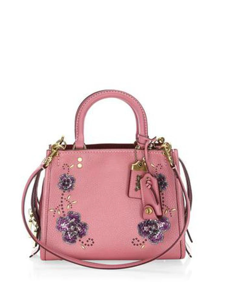 商品Coach|Placed Sequin 手拎斜跨两用包,价格¥3663,第1张图片