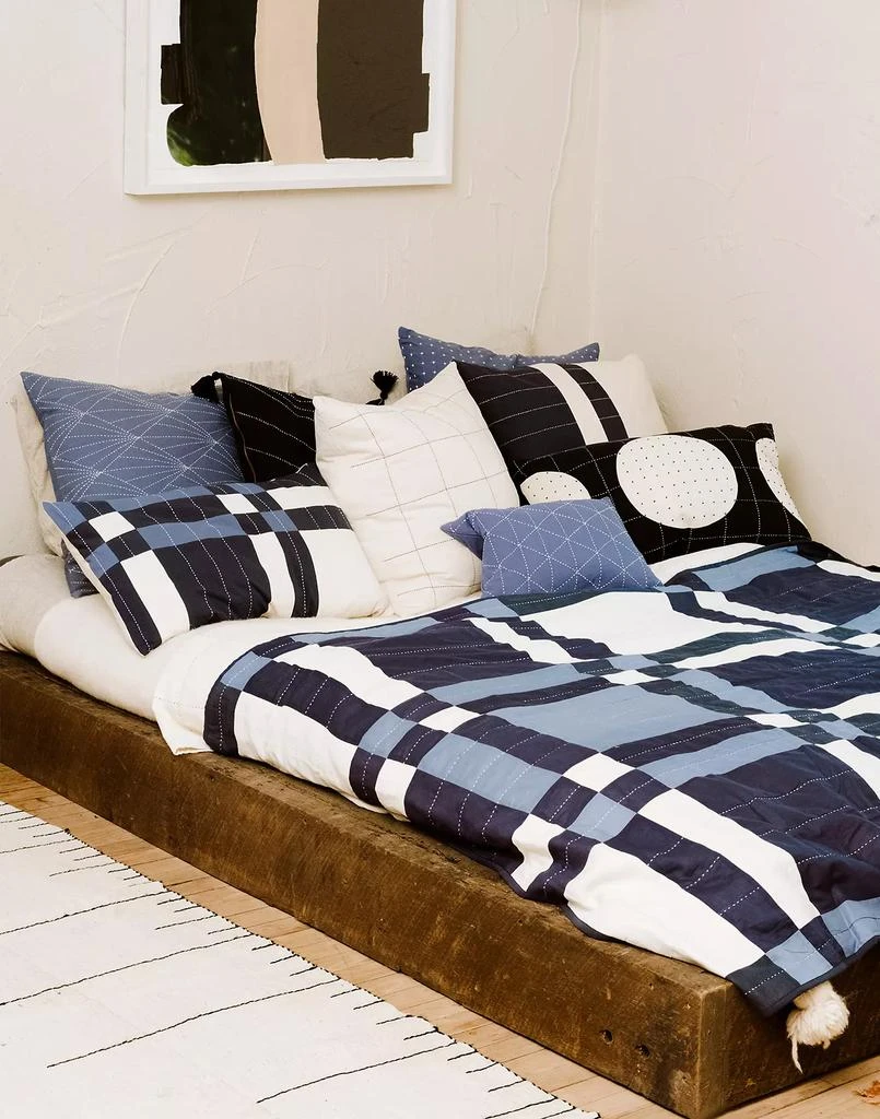 商品Anchal|Patchwork Plaid Quilt,价格¥2820,第4张图片详细描述