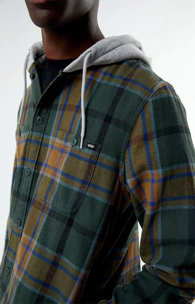 商品Vans|Lopes Hooded Flannel Shirt,价格¥357,第2张图片详细描述