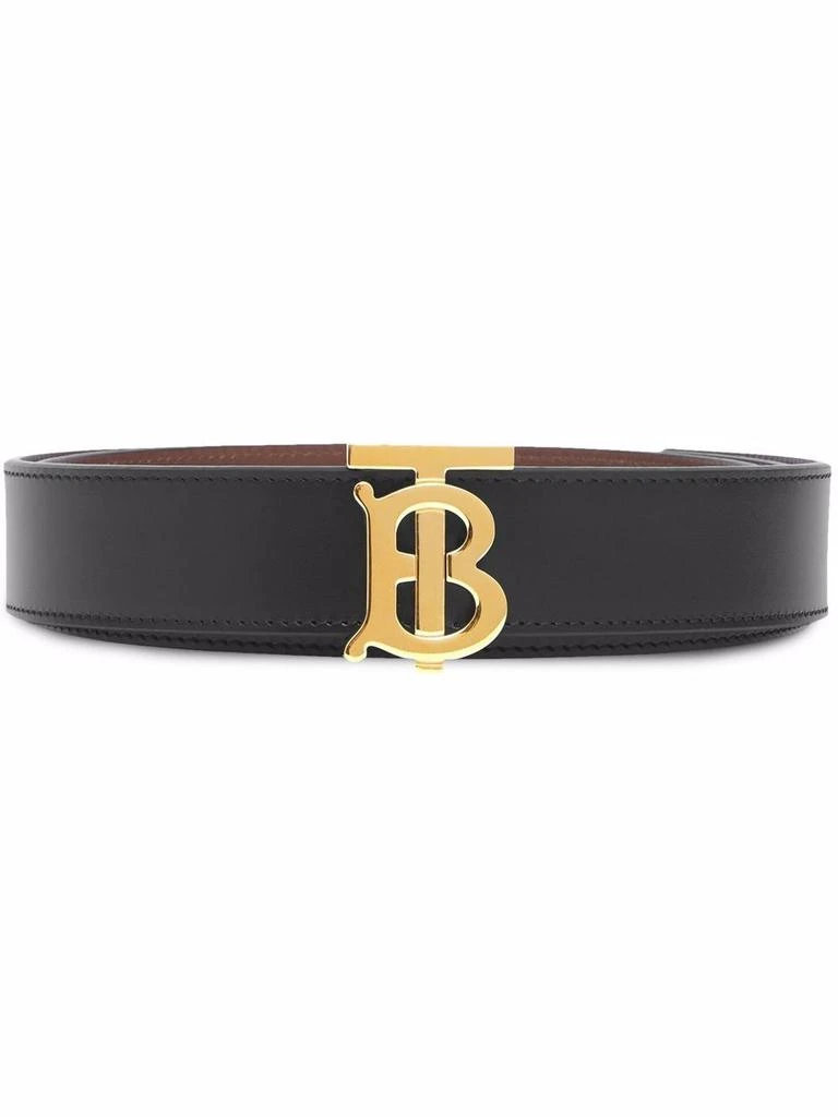 商品Burberry|BURBERRY - Tb Leather Belt,价格¥2942,第1张图片