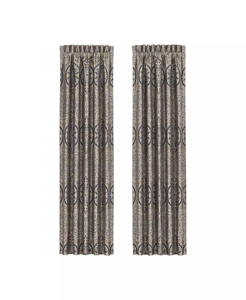 商品J Queen New York|Botticelli Waterfall Window Valance, 49" x 33",价格¥317,第1张图片