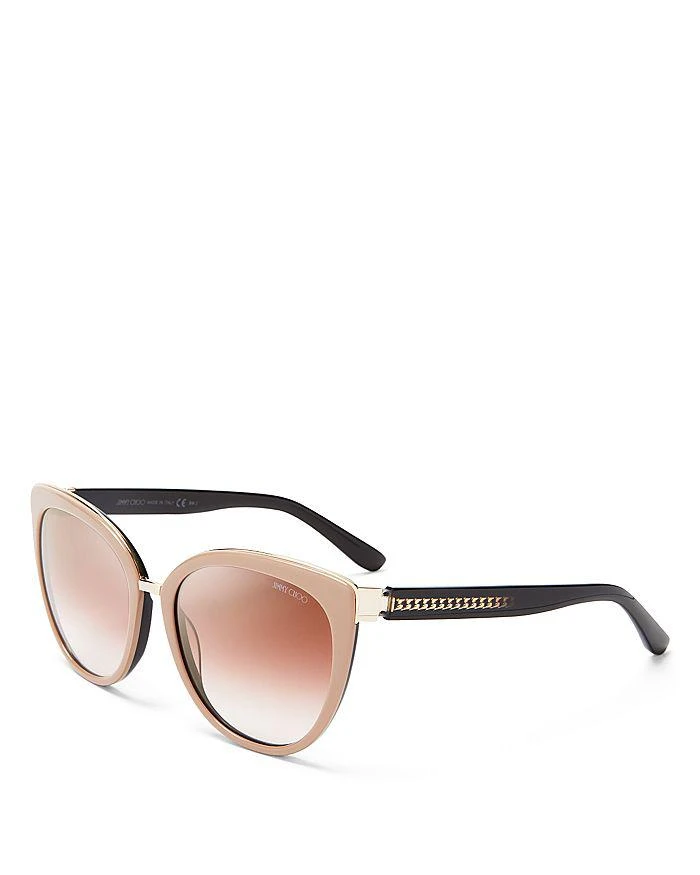 商品Jimmy Choo|Women's Mirrored Dana Cat Eye Sunglasses, 56mm,价格¥1963,第2张图片详细描述