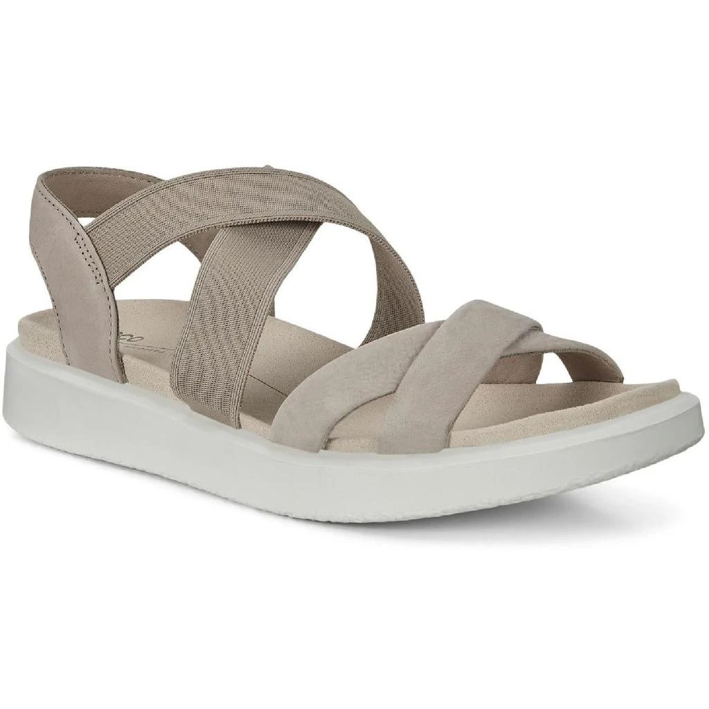 商品ECCO|ECCO Womens Flowt Leather Stretch Sport Sandals,价格¥259,第1张图片