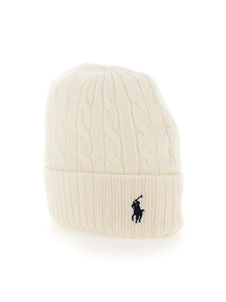 POLO RALPH LAUREN "Cable Cuff" wool and cashmere hat商品第3张图片规格展示