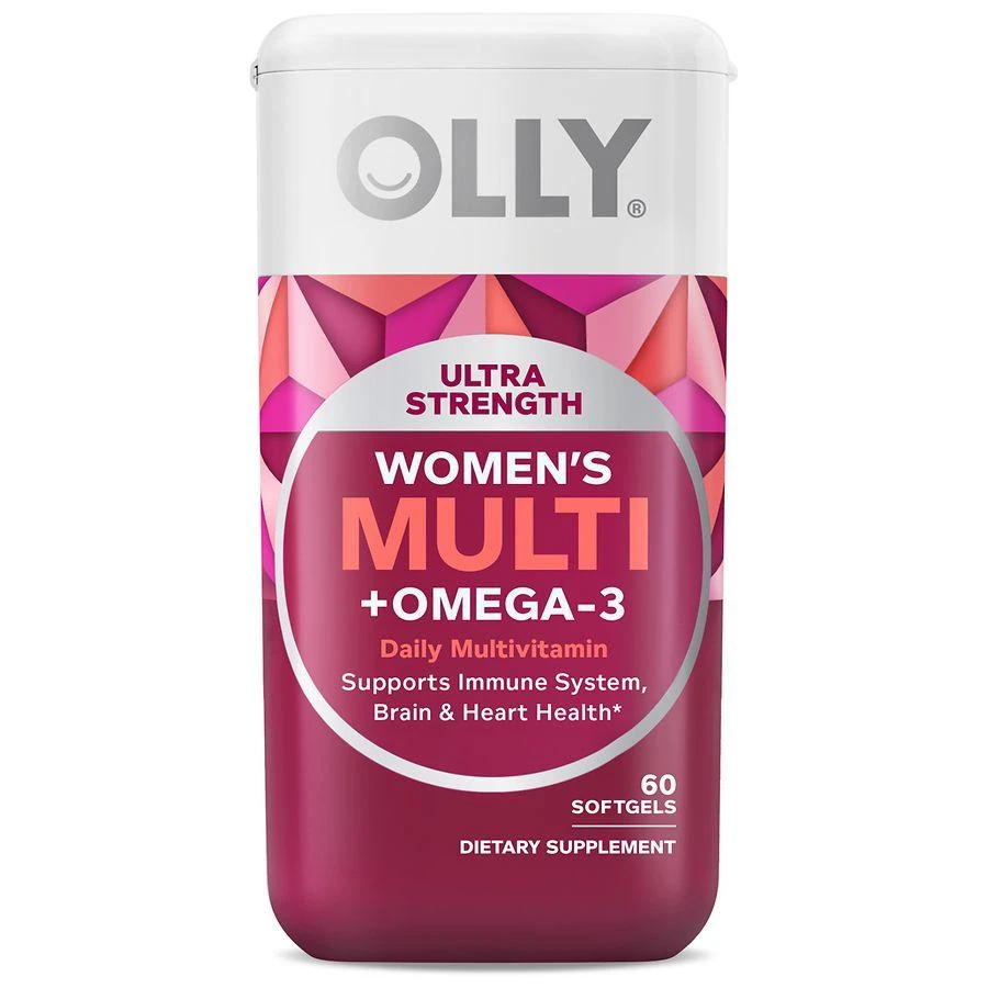 商品OLLY|Ultra Women's Multi Softgels Unflavored,价格¥162,第1张图片