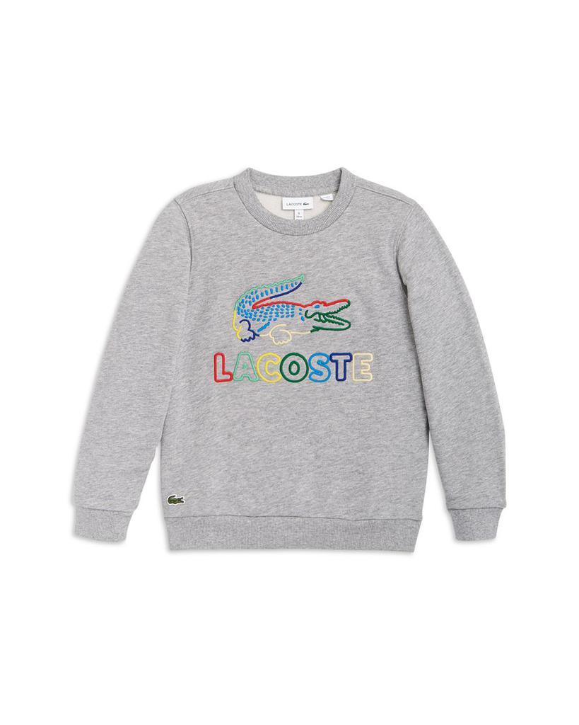 商品Lacoste|Boys' Logo Sweatshirt - Little Kid, Big Kid,价格¥602,第1张图片