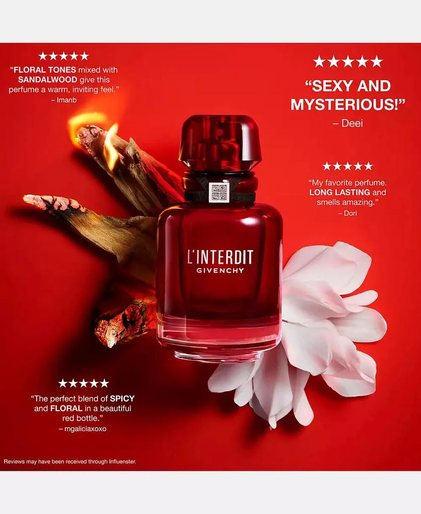 商品Givenchy|L'Interdit Eau de Parfum Rouge Spray, 2.7-oz.,价格¥1135,第5张图片详细描述