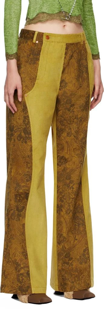 商品ANDERSSON BELL|Yellow Nessy Jeans,价格¥1015,第2张图片详细描述