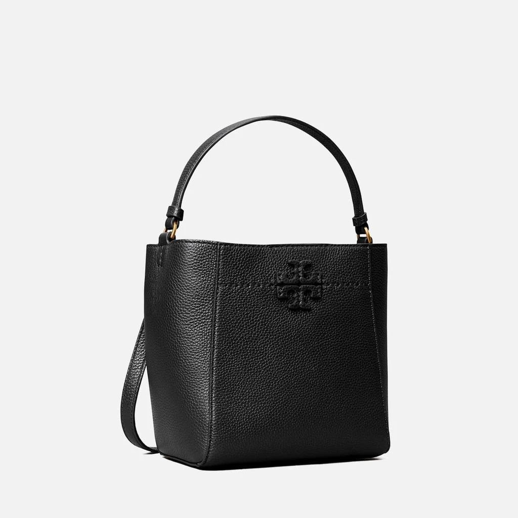 商品Tory Burch|Tory Burch Women's Mcgraw Small Bucket Bag - Black,价格¥3270,第2张图片详细描述