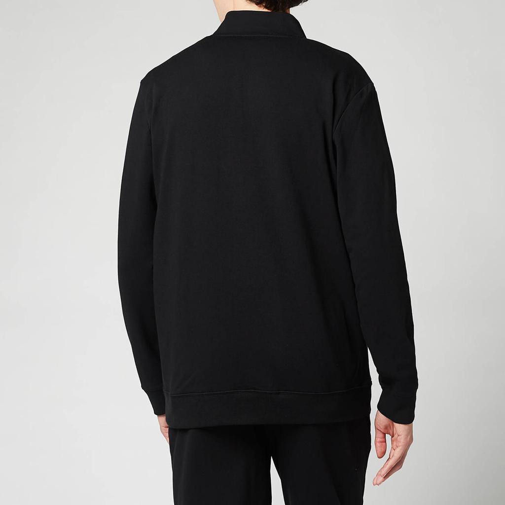 Calvin Klein Men's Full-Zip Sweatshirt - Black商品第2张图片规格展示