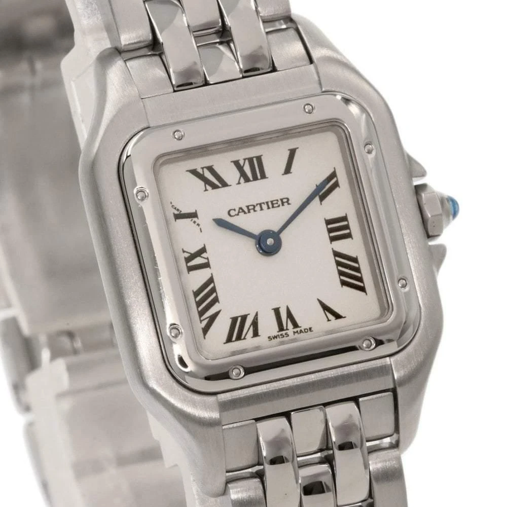 商品[二手商品] Cartier|Cartier White Stainless Steel Panthere W25033P5 Women's Wristwatch 22 mm,价格¥24539,第5张图片详细描述