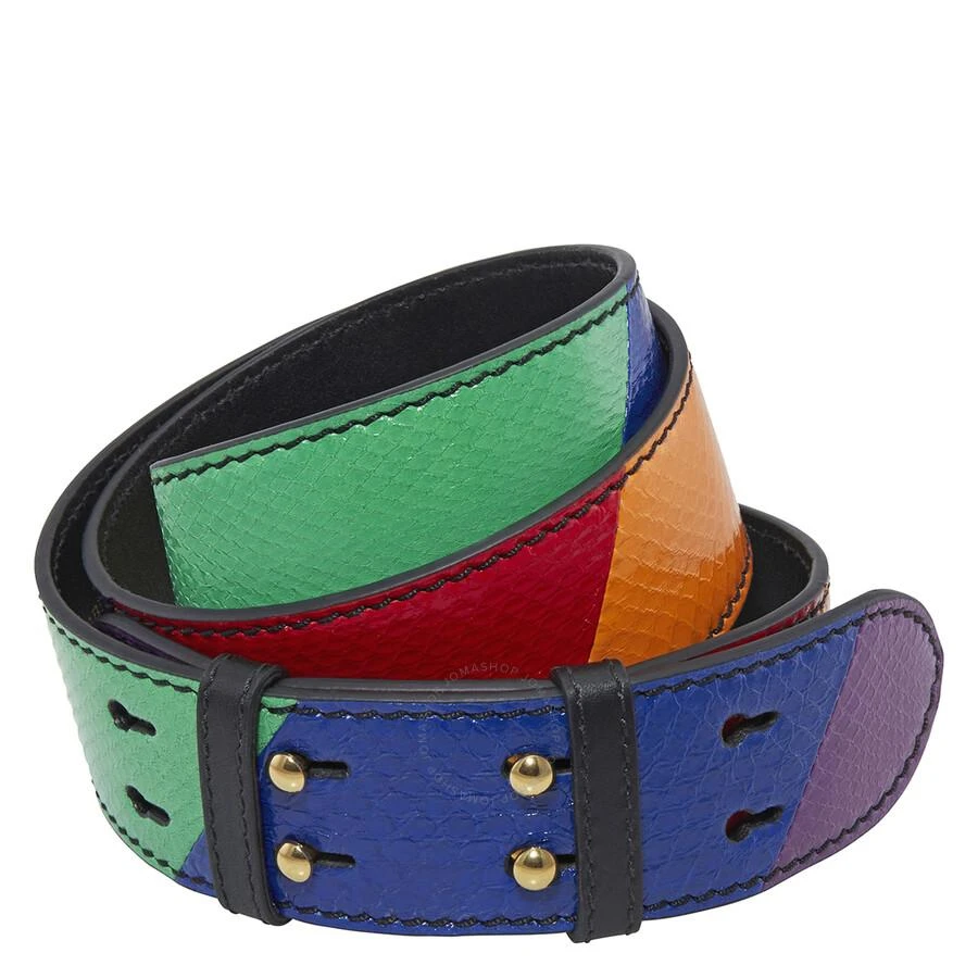 商品Burberry|Ladies Rainbow Leather Belt Bag Strap,价格¥823,第1张图片