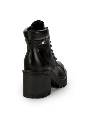 商品Marc Fisher|Wenner Laced Leather Boots,价格¥375,第3张图片详细描述