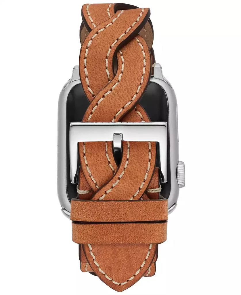 Women's Luggage Braided Leather Band for Apple Watch® 38mm/40mm 商品