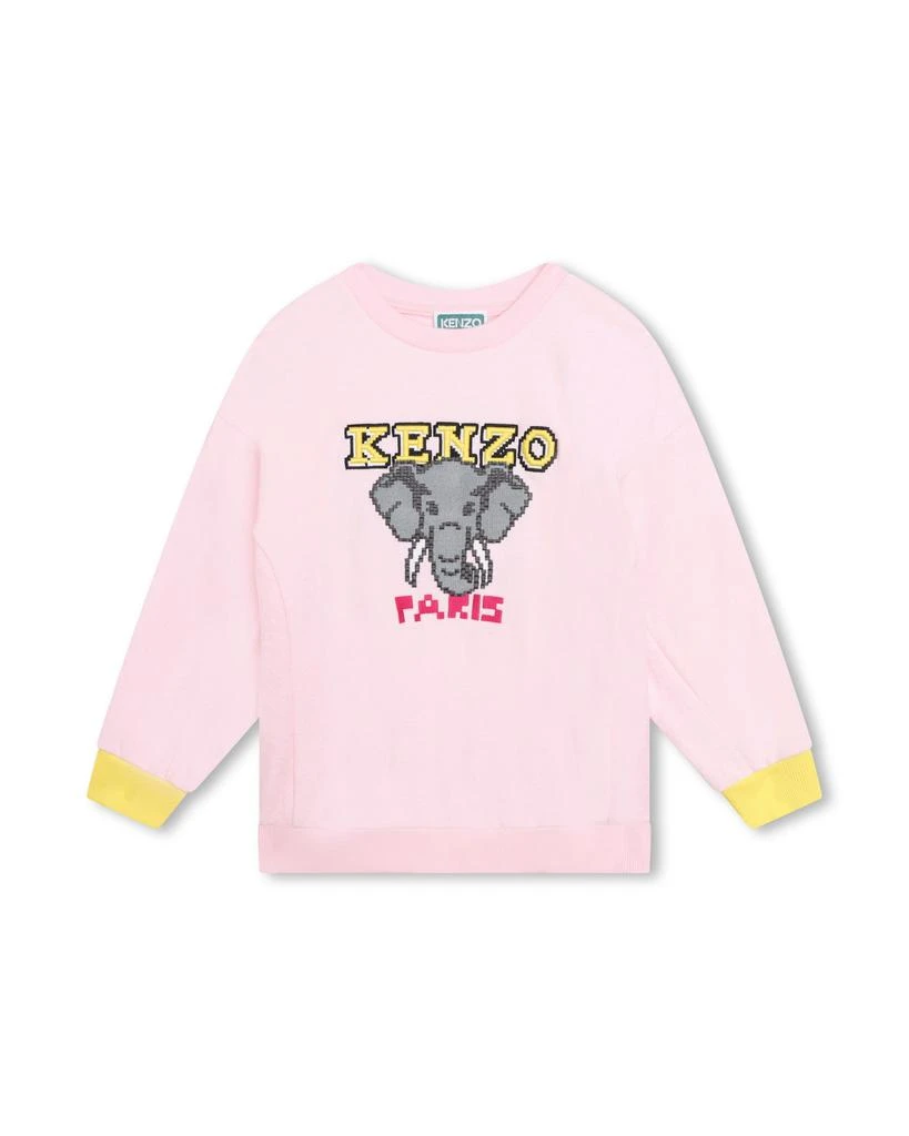 商品预计3周后发货 Kenzo|Sweat Oeillet - Enfant Fille - Kenzo Kids,价格¥468,第1张图片