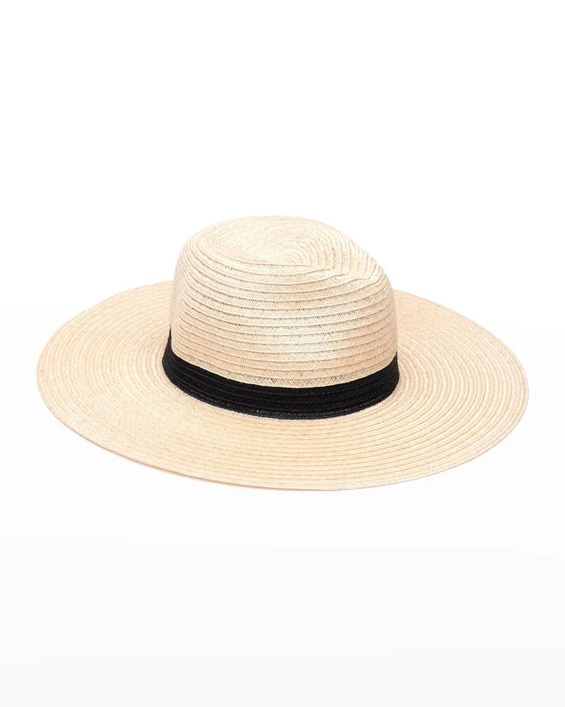 商品Eugenia Kim|Emmanuelle Bicolor Wide-Brim Fedora Hat,价格¥1118,第1张图片