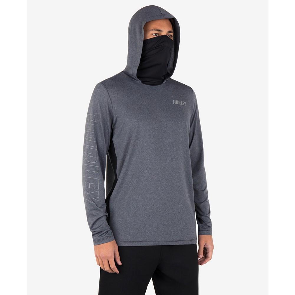 商品Hurley|Men's H2O-Dri Atticus Fastlane Long Sleeve Hooded T-shirt,价格¥405,第7张图片详细描述