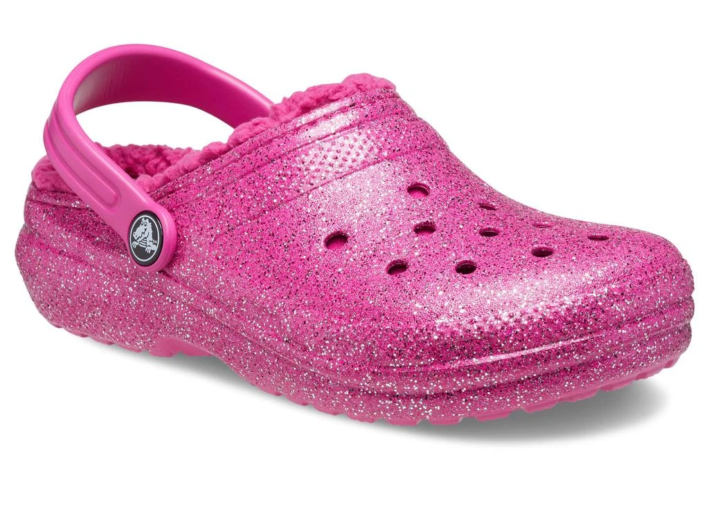 商品Crocs|Classic Lined Glitter Clog (Little Kid/Big Kid),价格¥329,第1张图片