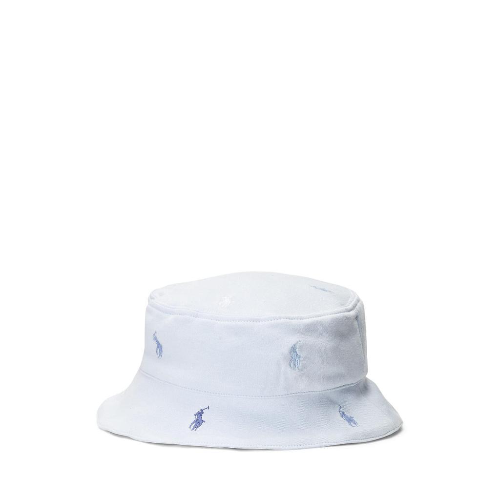 商品Ralph Lauren|Polo Pony Cotton Interlock Hat (Infant),价格¥184,第1张图片