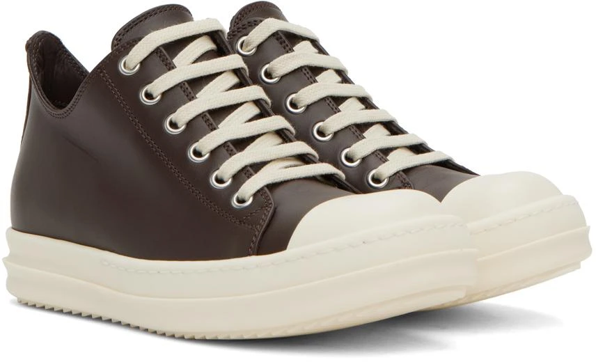 商品Rick Owens|Brown Low Sneakers,价格¥5732,第4张图片详细描述