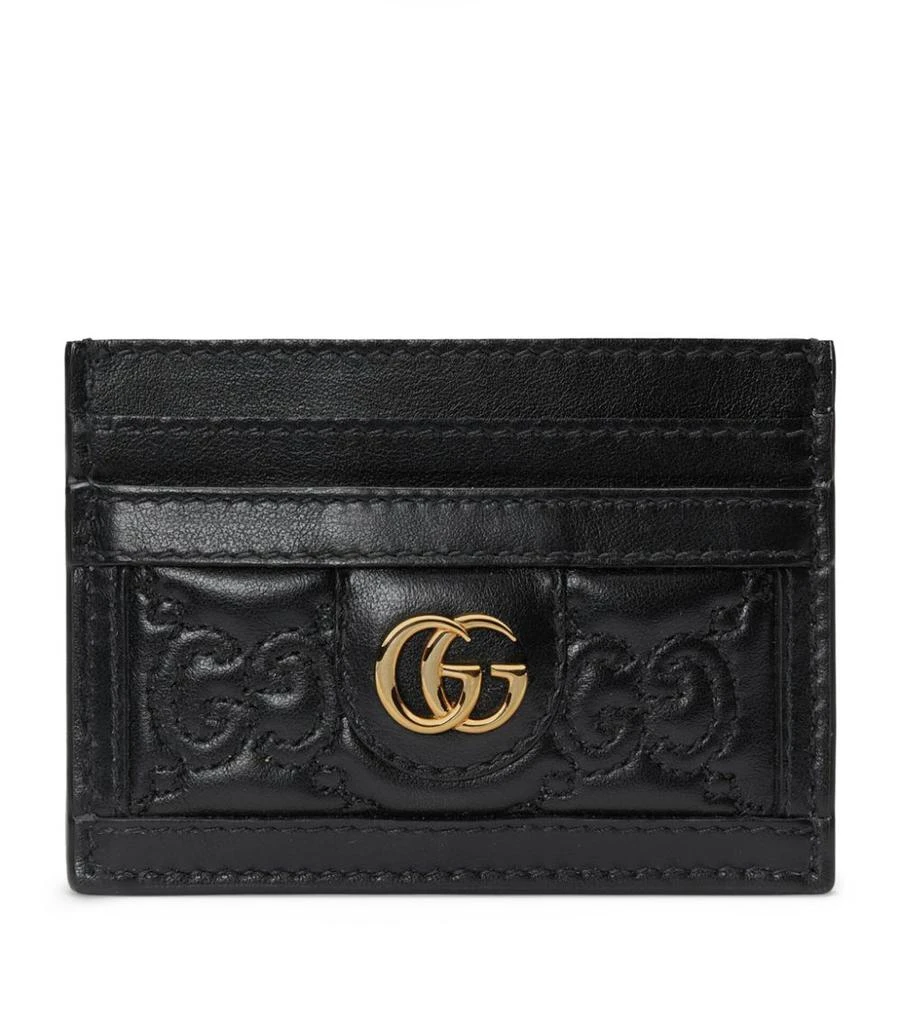 商品Gucci|Matelassé Leather GG Card Holder,价格¥2642,第1张图片