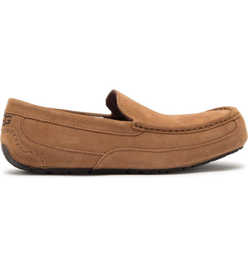 商品UGG|Alder Faux Shearling Lined Suede Slipper,价格¥436,第5张图片详细描述