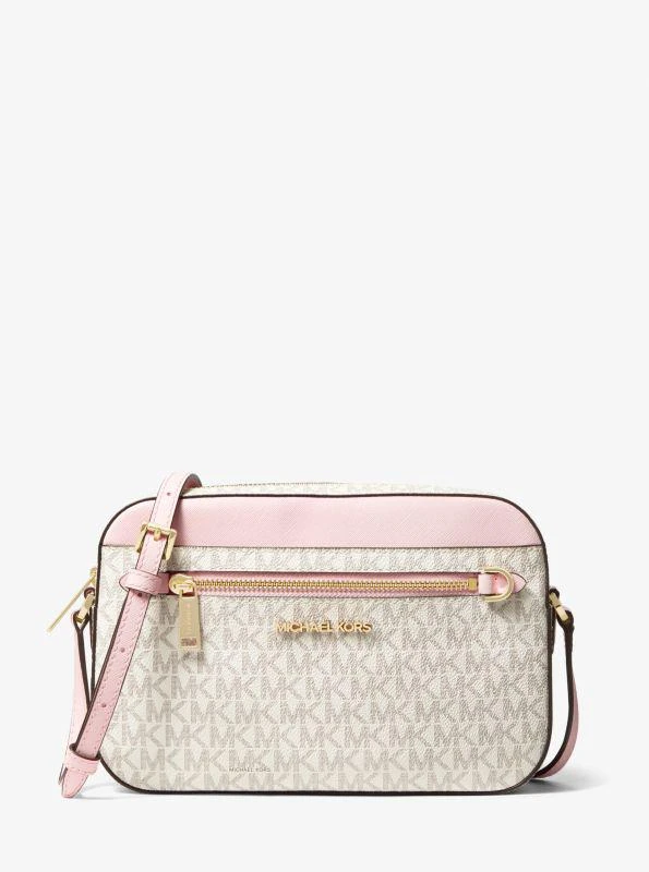 商品Michael Kors|女式 Jet Set 大号徽标斜挎包,价格¥491,第1张图片
