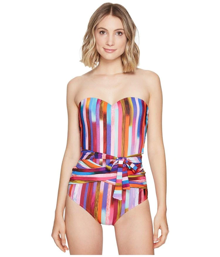 商品Athena|Kaliedostripe Ashlyn Molded Cup One-Piece,价格¥335,第5张图片详细描述