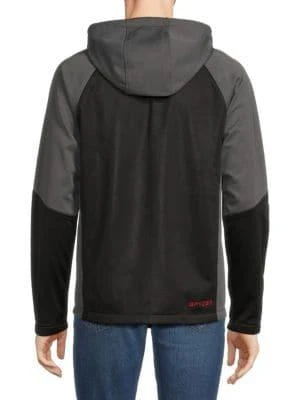 商品Spyder|Mendoza Raglan Sleeve Hooded Jacket,价格¥370,第2张图片详细描述