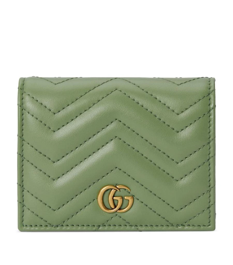 商品Gucci|Leather GG Marmont Wallet,价格¥3413,第1张图片