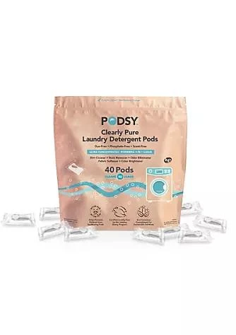 商品PODSY|Clearly Pure Laundry Detergent Pods,价格¥188,第1张图片
