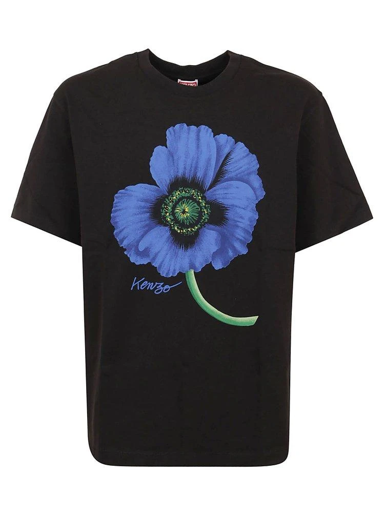 商品Kenzo|Kenzo Graphic Printed Crewneck T-Shirt,价格¥996,第1张图片