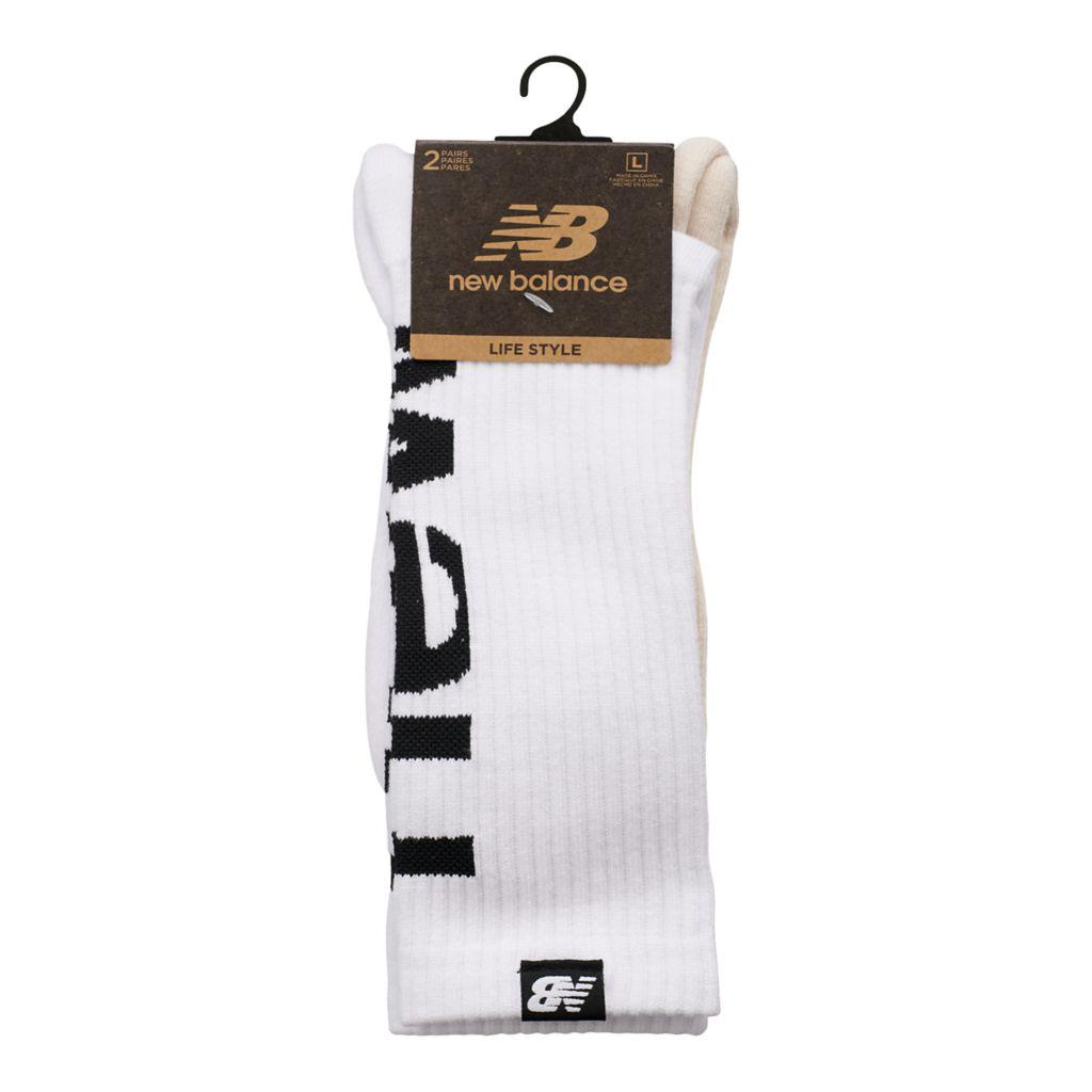 NB Athetics Out of Bound Crew Socks 2 Pack商品第3张图片规格展示