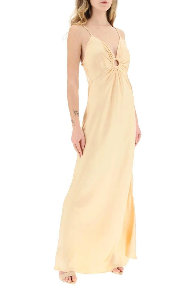 商品Stella McCartney|SATIN SLIP DRESS WITH CUT-OUT RING DETAIL,价格¥3767,第2张图片详细描述