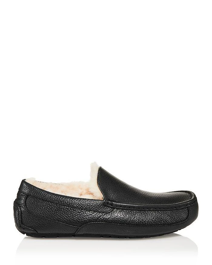 商品UGG|Men's Ascot Leather Slippers,价格¥911,第3张图片详细描述