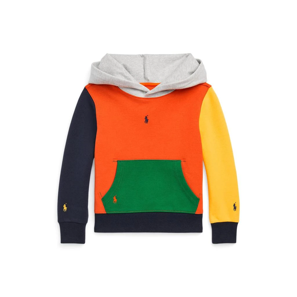 商品Ralph Lauren|Color-Blocked Double-Knit Hoodie (Toddler),价格¥346,第1张图片