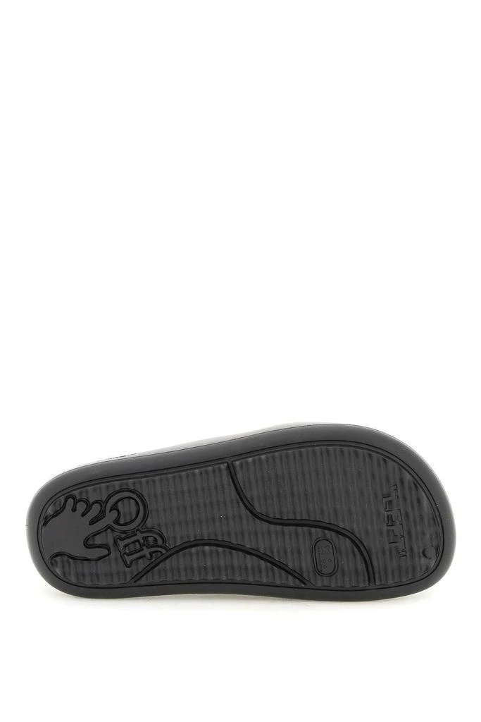 商品Off-White|'METEOR' RUBBER SLIDES,价格¥635,第5张图片详细描述