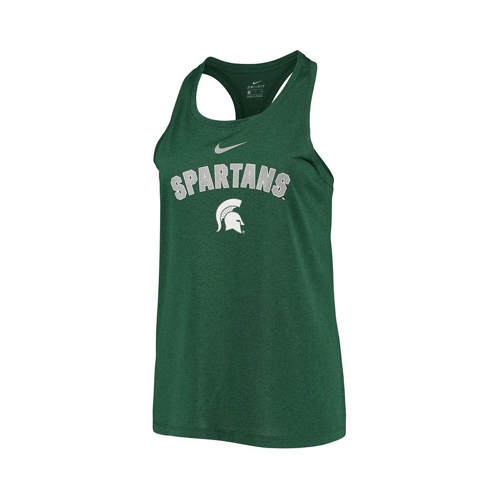 商品NIKE|Women's Green Michigan State Spartans Arch and Logo Classic Performance Tank Top,价格¥245,第2张图片详细描述